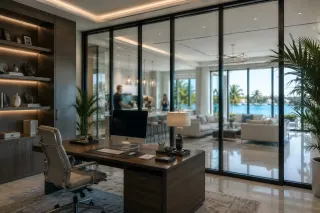 Soundproof Glass Walls: Reducing Noise in the Home Office