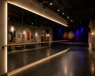 Studio Mirror Walls for Local Performance Art Spaces