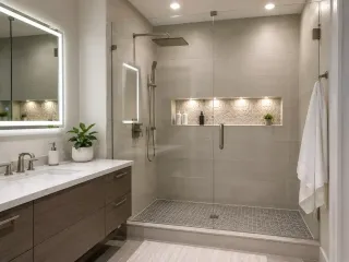 Estero Bathroom Remodeling: Walk-In Shower Upgrades