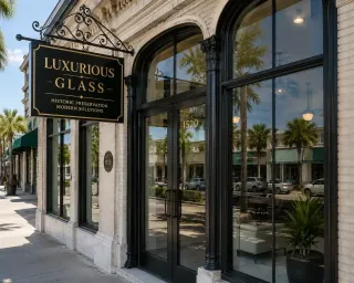 How a Fort Myers Glass Company Preserves Historic Charm with Modern Glass