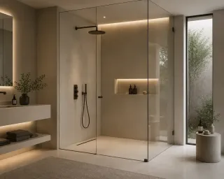 Minimalist Glass Design: Quiet Luxury Showers