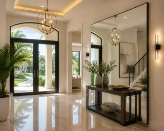How to Create Large SWFL Entrances with Large Foyer Mirrors
