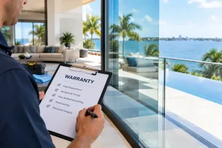 What Does a Custom Glass Feature Warranty Cover in Naples, FL