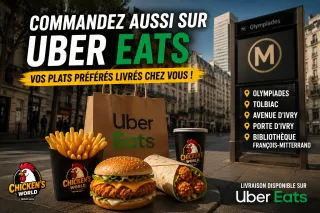 FAST FOOD HALAL PARIS 13 : Chicken’s World Avenue d’Ivry