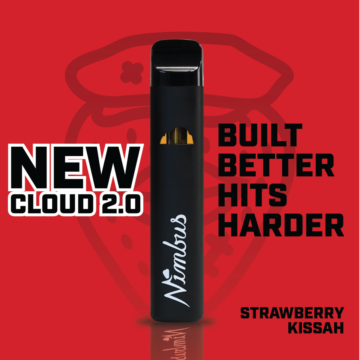 Strawberry Kissah Disposable Vape by Nimbus in Chelsea