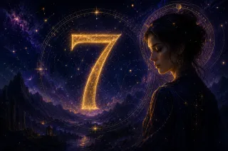 🌙 Femeia cu Cifra Destinului 7: de ce profunzimea ta este numită răceală