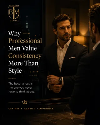 Why Professional Men Value Consistency More Than Style