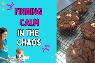 How to Embrace the Mess: Double Chocolate Cookie Recipe