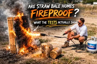 Is Straw Bale Construction Fireproof? What the Testing Actually Shows