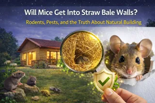 Will Mice Get Into Straw Bale Walls? Rodents, Pests, and the Truth About Natural Building