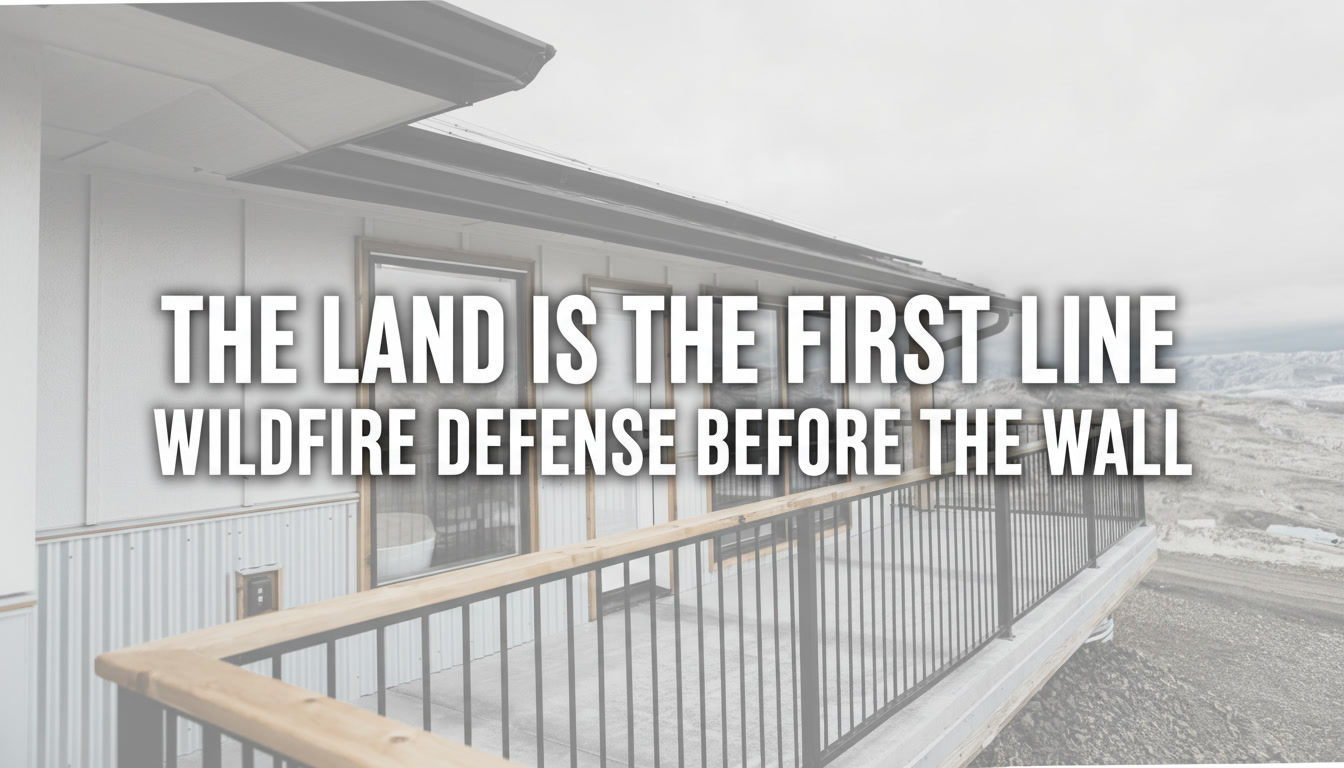 The Land Is the First Line: Wildfire Defense Before the Wall