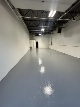 Cleared commercial space after a Junk Bandits cleanout