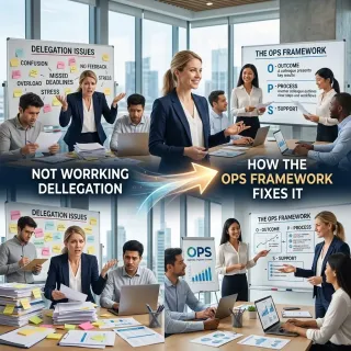 The Truth About Delegation: Why It’s Not Working and How the OPS Framework Fixes It