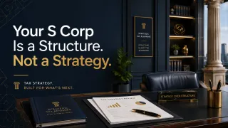 Why Your S Corporation Alone Will Not Optimize Your Taxes