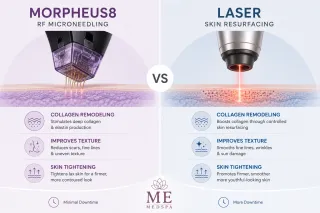 Morpheus8 vs Laser Skin Resurfacing | ME MEDSPA