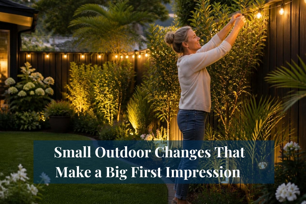Small Outdoor Changes That Make a Big First Impression