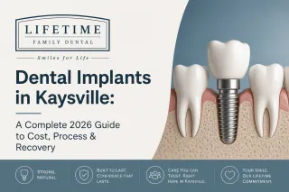Dental Implants in Kaysville: A Complete 2026 Guide to Cost, Process & Recovery