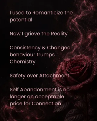 Self Abandonment is no longer an acceptable price for Connection