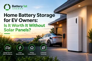 Home Battery Storage for EV Owners: Is It Worth It Without Solar Panels?
