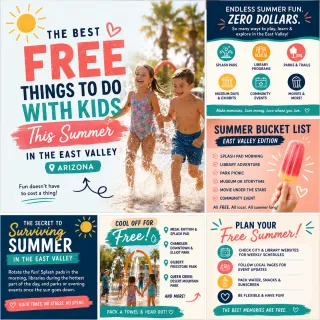 East Valley AZ Free Things This Summer