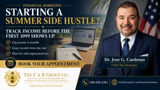 Starting a Summer Side Hustle? What June Earners Need to Know About Taxes Before the First 1099 Shows Upng Summer Help? Why June Is the Right Time to Classify Workers Correctly Before Payroll Problems Start - Copy