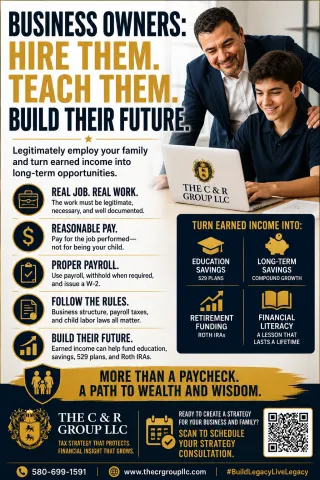 Business Owners: Paying Family Members and Funding Future Costs the Right Way
