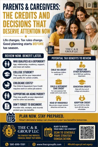 Parents and Caregivers: The Credits and Decisions That Deserve Attention Now