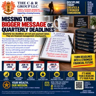 Missing the Bigger Message of Quarterly Deadlines of the Year - Copy