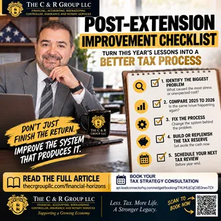 Post-Extension Improvement Checklist