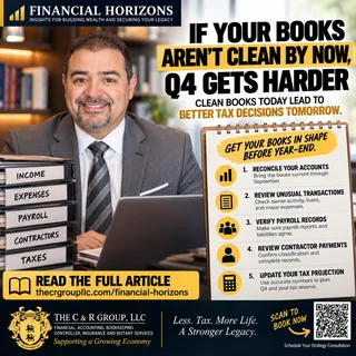 If Your Books Aren’t Clean by Now, Q4 Gets Harder
