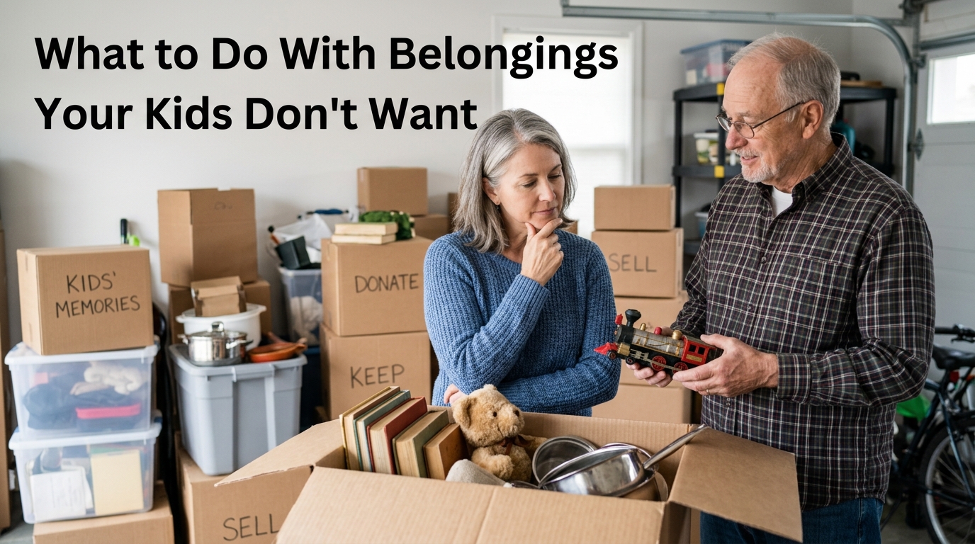 What to Do With Belongings Your Kids Don't Want