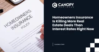 Homeowners Insurance Is Killing More Real Estate Deals Than Interest Rates Right Now