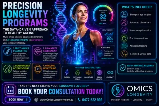 Precision Longevity Programs: The Data-Driven Approach to Healthy Ageing at Omics Longevity