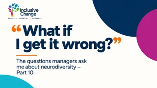 “What If I Get It Wrong?” A Manager’s Guide to Neurodiversity at Work