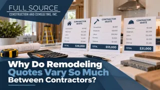 Why Do Remodeling Quotes Vary So Much Between Contractors?
