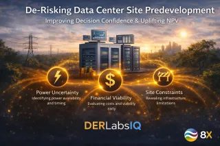 De-risking Data Center Predevelopment: How DER evaluation improves NPV