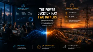 Who Owns the Power Decision? Aligning Capital Allocators and Developers Around DER Strategy