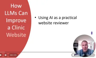 Fix Your Clinic Website with AI