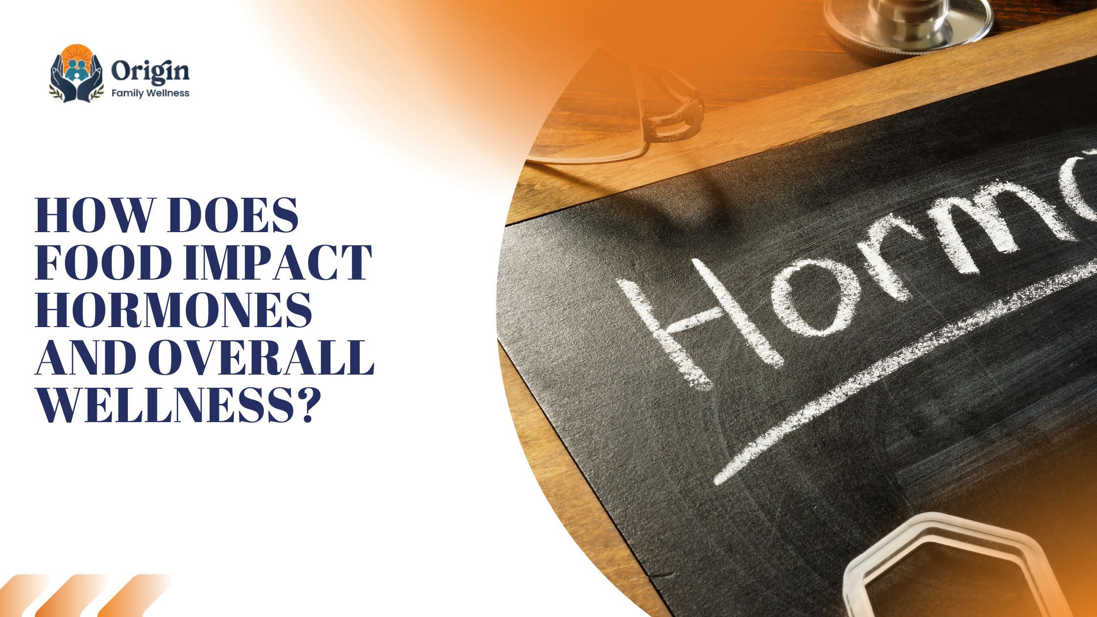 How does food impact hormones and overall wellness?