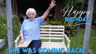 She Was Coming Back!!