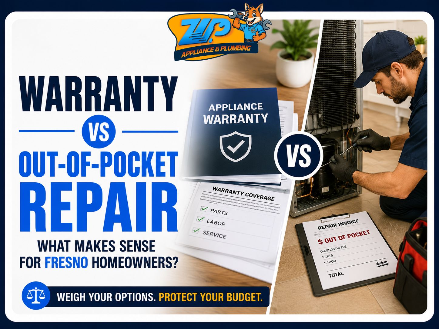 Appliance Warranty vs Repair: Fresno Homeowners Guide