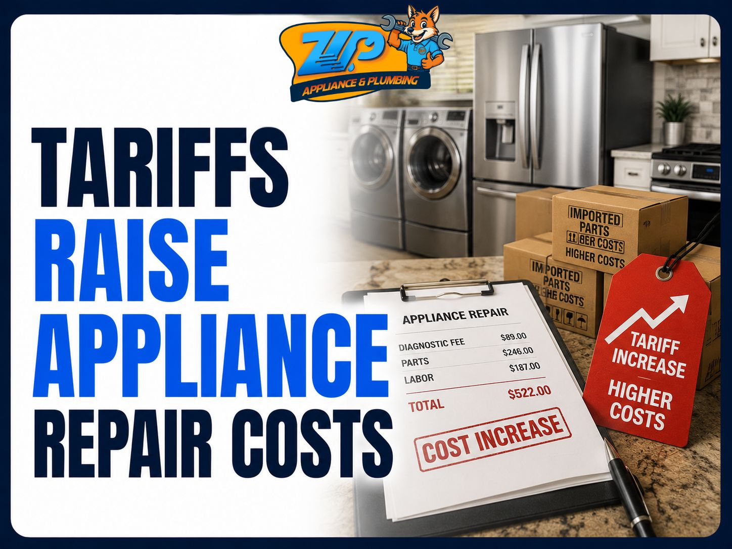 Tariffs Raise Appliance Repair Costs in Fresno