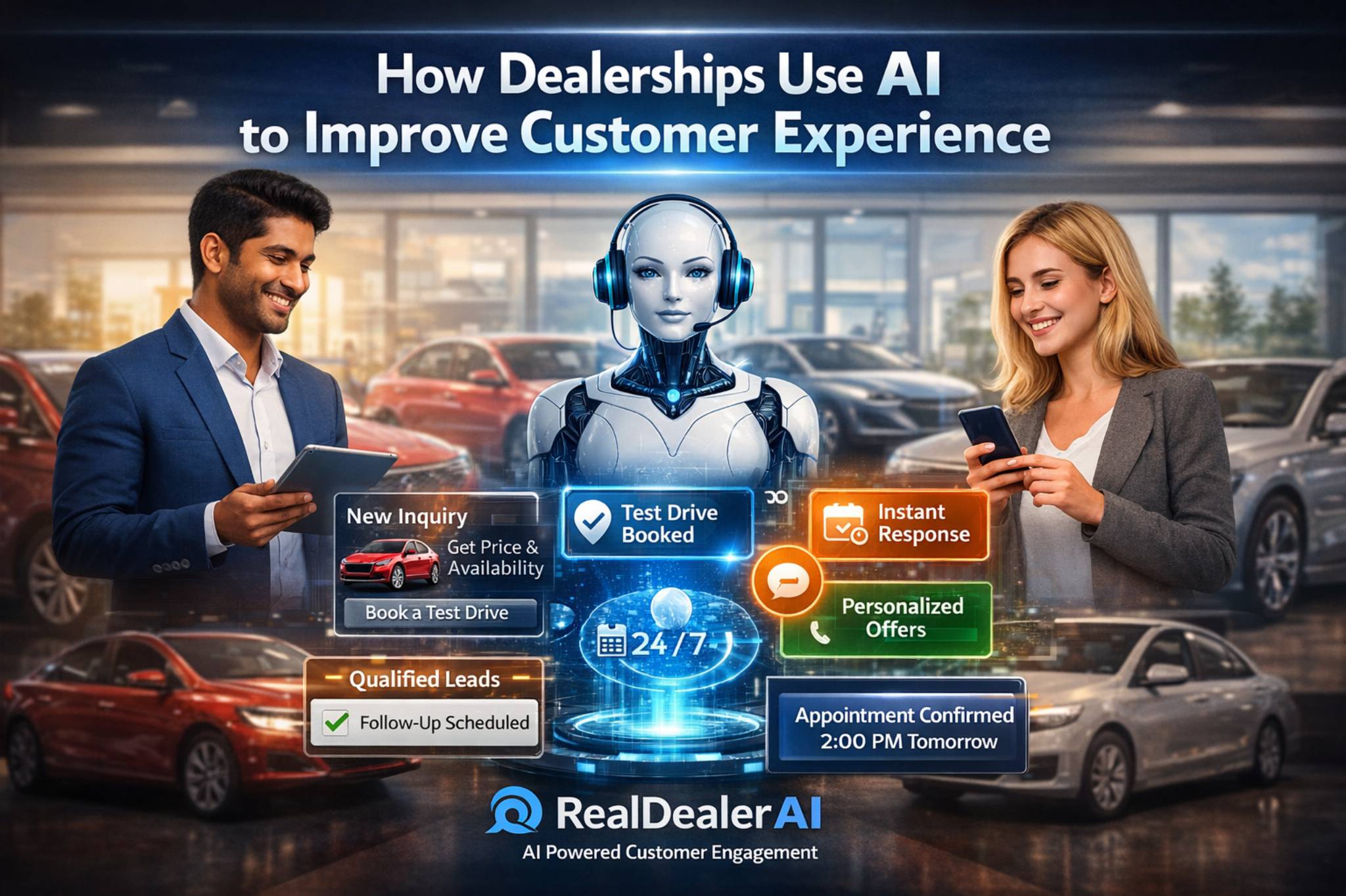 How Dealerships Use AI to Improve Customer Experience | RealDealerAI