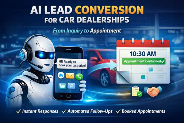 AI Lead Conversion for Car Dealerships | Turn Leads into Appointments Fast