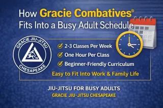 How Gracie Combatives® Fits Into a Busy Adult Schedule