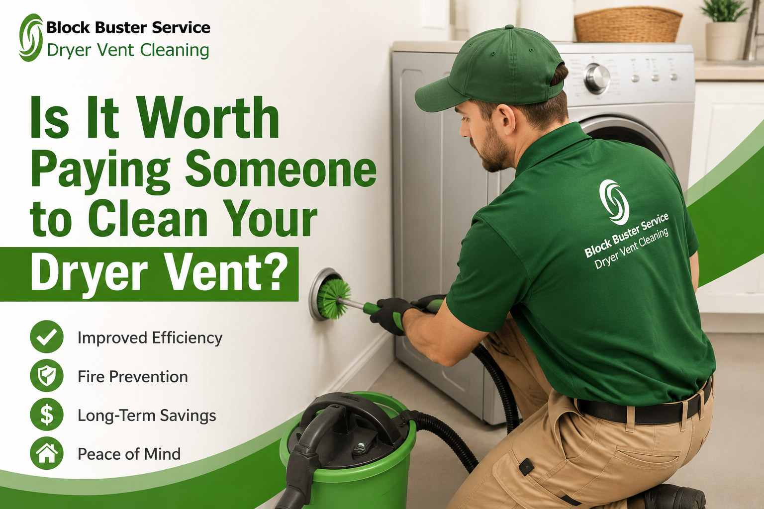 Is It Worth Paying Someone to Clean Your Dryer Vent?