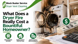 What Does a Dryer Fire Really Cost a Bountiful Homeowner?