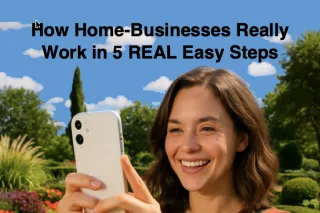 How Home-Businesses Really Work in 5 Real Easy Steps