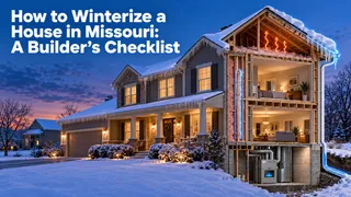 How to Winterize a House in Missouri: A Builder’s Checklist
