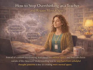 How to Stop Overthinking as a Teacher and Regain Mental Space